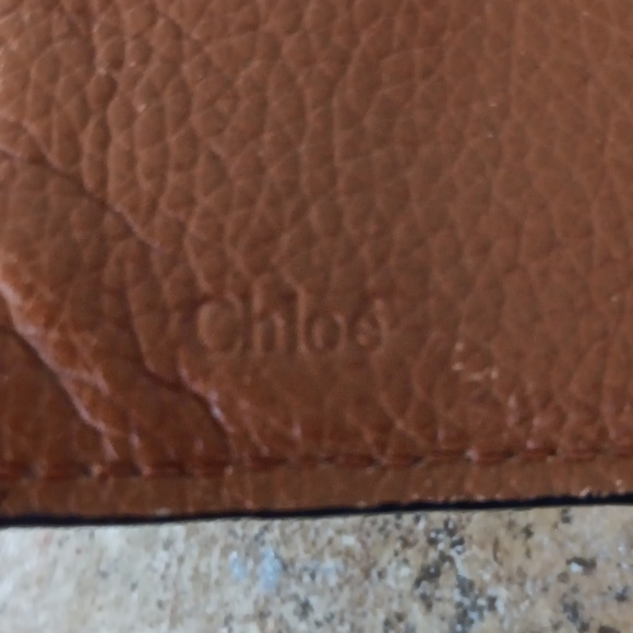 CHLOE LAVENDER PEBBLED LEATHER BIFOLD WALLET - Picture 10 of 12